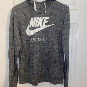 Nike women’s grey hoodie size large